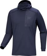 Arc'teryx Men's Rho Lt Hoody  Black Sapphire II