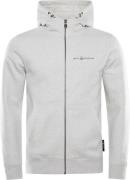 Sail Racing Men's Bowman Logo Zip Hood Light Grey Melange