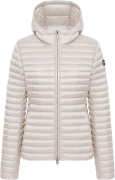 Colmar Women's Light Down Jacket With Hood Porcelain