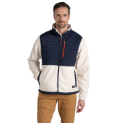 Craghoppers Men's Montadale Hybrid Jacket Ecru / Blue Navy