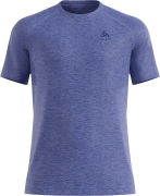 Odlo Men's T-Shirt Crew Neck S/S X-Alp Pw 115 Dazzling Blue Melange