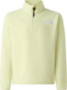 The North Face Teens' Glacier 1/4 Zip Pullover Lemon Mist