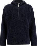 Ulvang Unisex Re Orbit Hooded Half Zip Wool Pile Navy Blue