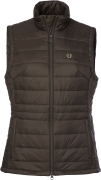 Chevalier Quintin Padded Vest Leather Women Brown