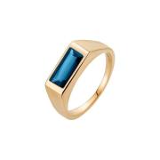 Maria Black Harald Ring 22 kt. Gullforgylt sølv 500430YG-BLUE