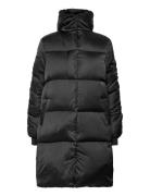 2Nd Puff - Winter Satin Fôret Kåpe Black 2NDDAY