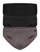 Brief 3-P C+ Underbukser Y-frontunderbukser Grey Jockey