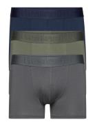 Gunnar Bamboo 3-Pack Boksershorts Green Resteröds