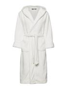 Decoy Long Robe W/Hood Morgenkåpe White Decoy