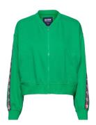 Violet Zip Sweat Bomberjakke Green Svea