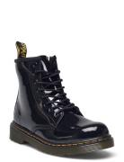 1460 J Black Patent Lamper Snørestøvletter Støvletter Black Dr. Marten...