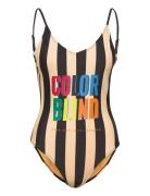 W. Colorblind Swimsuit Badedrakt Badetøy Multi/patterned Svea