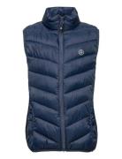 Waistcoat Quilted, Packable Fôret Vest Blue Color Kids