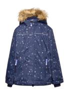 Nolan Reflective Winter Jacket Parkas Jakke Blue Racoon