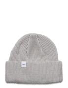 Merino Cap Accessories Headwear Beanies Grey Makia