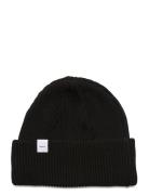 Merino Cap Accessories Headwear Beanies Black Makia