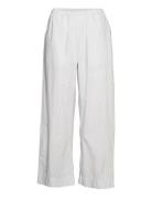 Pants Pyjamasbukser Pysjbukser White STUDIO FEDER