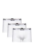 Trunk 3P Power Boksershorts White BOSS