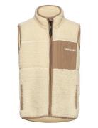 Teddy Fleece Vilads Vest Fôret Vest Cream Mads Nørgaard