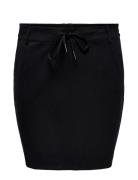 Cargoldtrash Life Easy Skirt Pnt Kort Skjørt Black ONLY Carmakoma