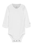 Basic Ls Body Bodies Long-sleeved White Lindex