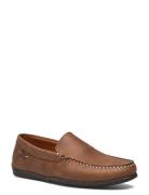 Plain Driving Loafer Lth Marstrand Mokasiner Lave Sko Brown Marstrand