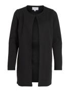 Vinaja New Long Jacket - Noos Tynn Kåpe Black Vila