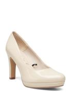 Women Court Sho Shoes Heels Pumps Classic White Tamaris