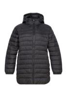 Carnew Tahoe Quilted Hood Coat Otw Fôret Jakke Black ONLY Carmakoma