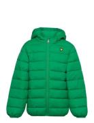 Puffa Jacket Fôret Jakke Green Lyle & Scott Junior