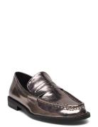 Harlem Loafer Mokasiner Lave Sko Silver Steve Madden