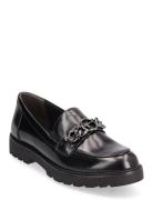 Women Slip-On Mokasiner Lave Sko Black Tamaris