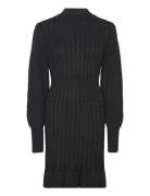 Vmvera Ls Short Knit Dress Vma Kort Kjole Black Vero Moda