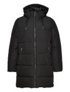 Carnewdolly Long Puffer Coat Otw Fôret Kåpe Black ONLY Carmakoma