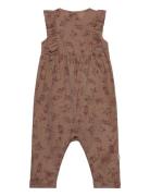 Romper Milia Jumpsuit Brown Wheat