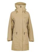 Ilma Wns Parka 8 Outerwear Parka Coats Beige Didriksons