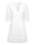 Mini Length Dress Kort Kjole White IVY OAK