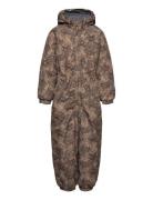 Polyester Junior Suit - Aop Forrest Parkdress Til Barn Brown Mikk-line