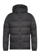 Jjetoby Puffer Hood Sn Fôret Jakke Black Jack & J S