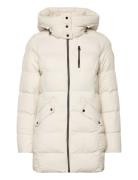 Ladies Outdoor Jacket Fôret Jakke Cream Garcia