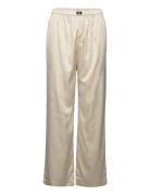 Adela Trousers Pyjamasbukser Pysjbukser Cream Twist & Tango