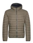 Mens Down Jacket Fôret Jakke Khaki Green Colmar