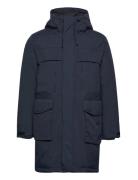 Apex Canvas? Long Padded Coat - Grs Parkas Jakke Navy Knowledge Cotton...