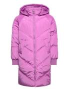 Pknelicity Puffer Jacket Tw Fôret Jakke Pink Little Pieces