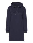 Reg Tonal Shield Dress Kort Kjole Navy GANT