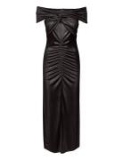 Gabrigz Sl Long Dress Maxikjole Festkjole Black Gestuz