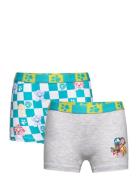 Lot Of 2 Boxers Night & Underwear Underwear Underpants Multi/patterned...