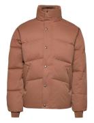 Alrø Down Jacket Fôret Jakke Brown H2O