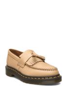 Adrian Savannah Tan Virginia Mokasiner Lave Sko Beige Dr. Martens