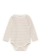 Body Ls Bodies Long-sleeved Cream En Fant